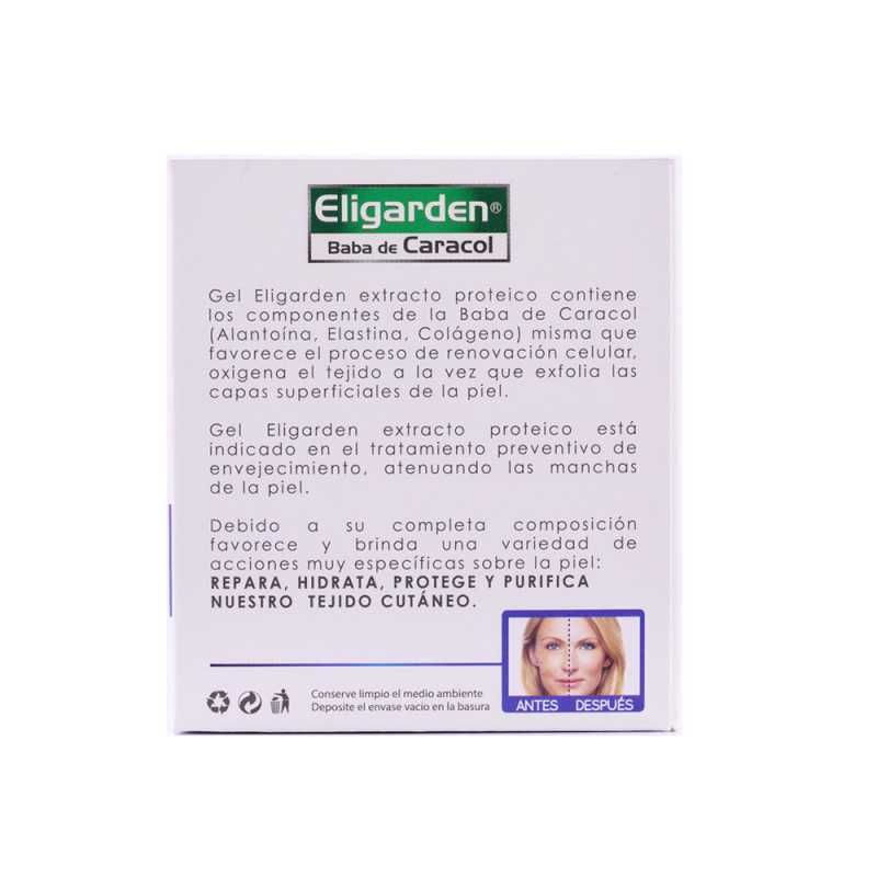 ELIGARDEN BABA DE CARACOL GEL FRASCO X 120 GR