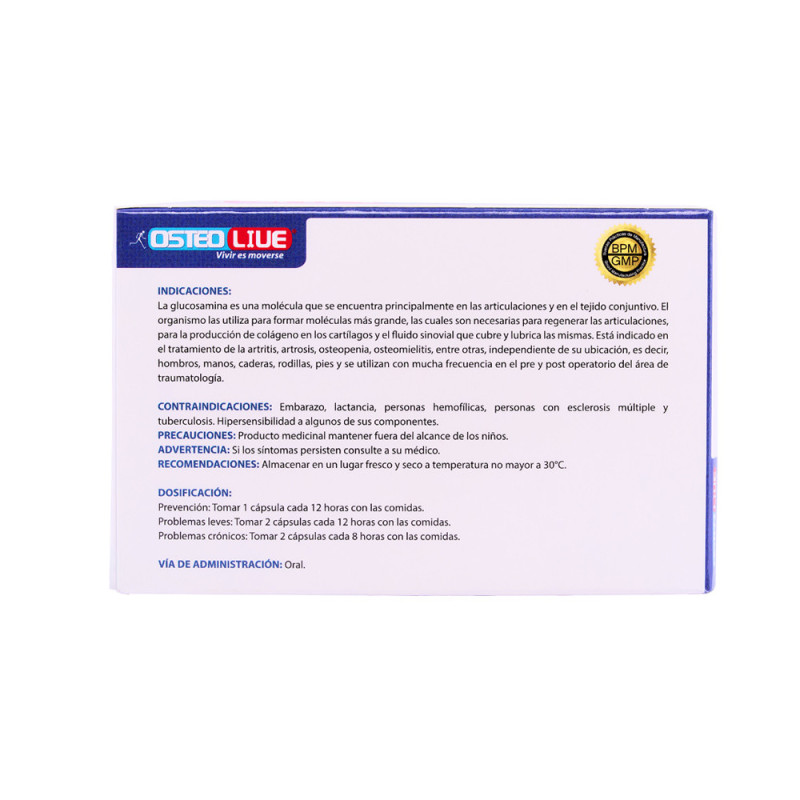 PACK OSTEOLIVE CAJA X 60+10 CAPSULAS