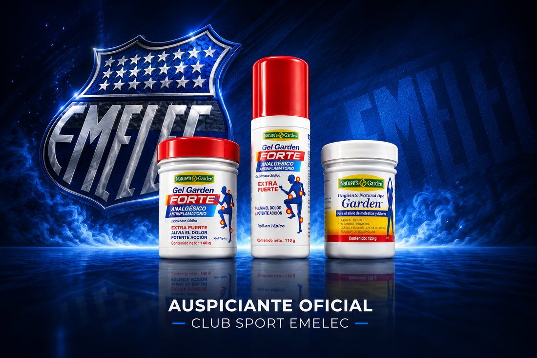 NATURE’S GARDEN fortalece su compromiso con el deporte ecuatoriano y anuncia Alianza estratégica con Club Sport Emelec
