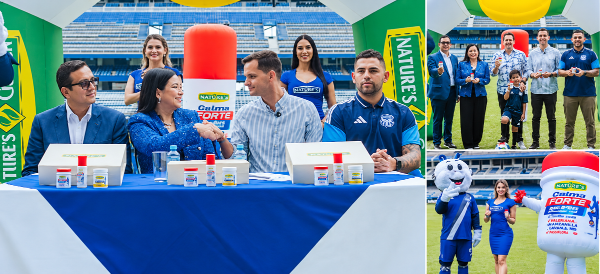 Nature's Garden fortalece su compromiso con el deporte ecuatoriano y anuncia alianza estratégica con Club Sport Emelec