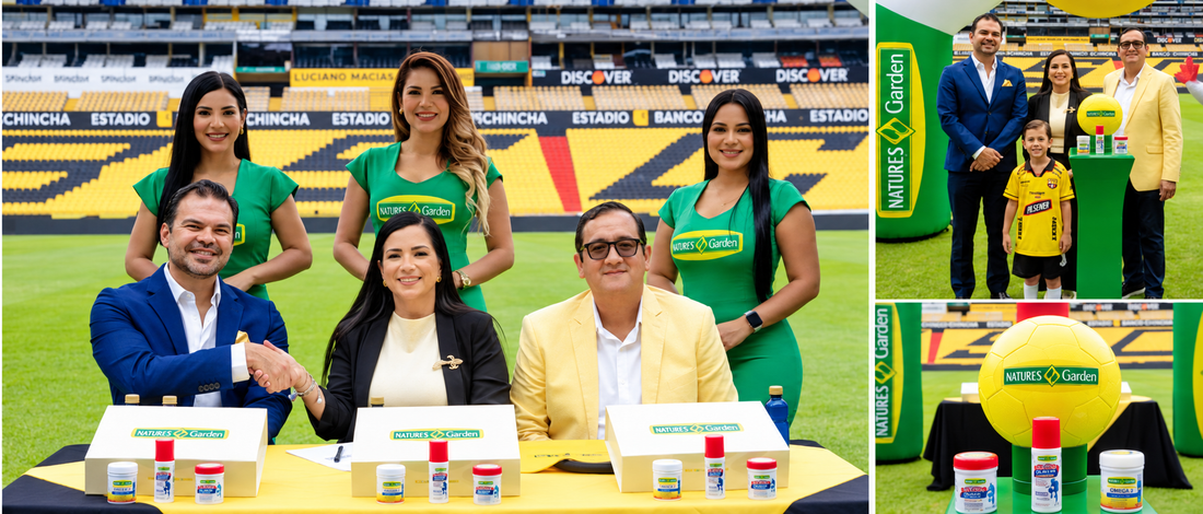 Nature's Garden y Barcelona Sporting Club unen fuerzas para conectar bienestar y pasión por el fútbol