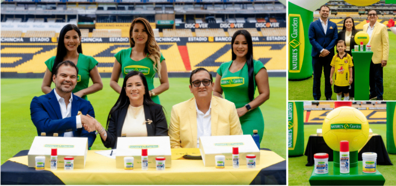 Nature's Garden y Barcelona Sporting Club unen fuerzas para conectar bienestar y pasión por el fútbol