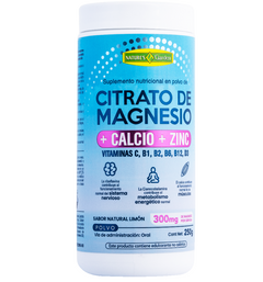 CITRATO DE MAGNESIO + CALCIO + ZINC + VITAMINAS
