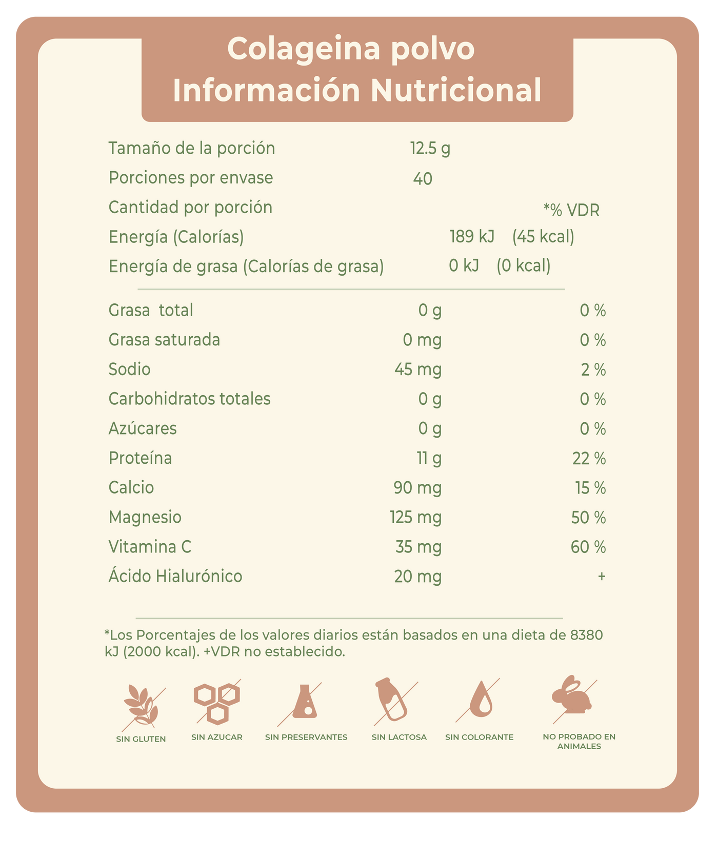 COLÁGENO HIDROLIZADO