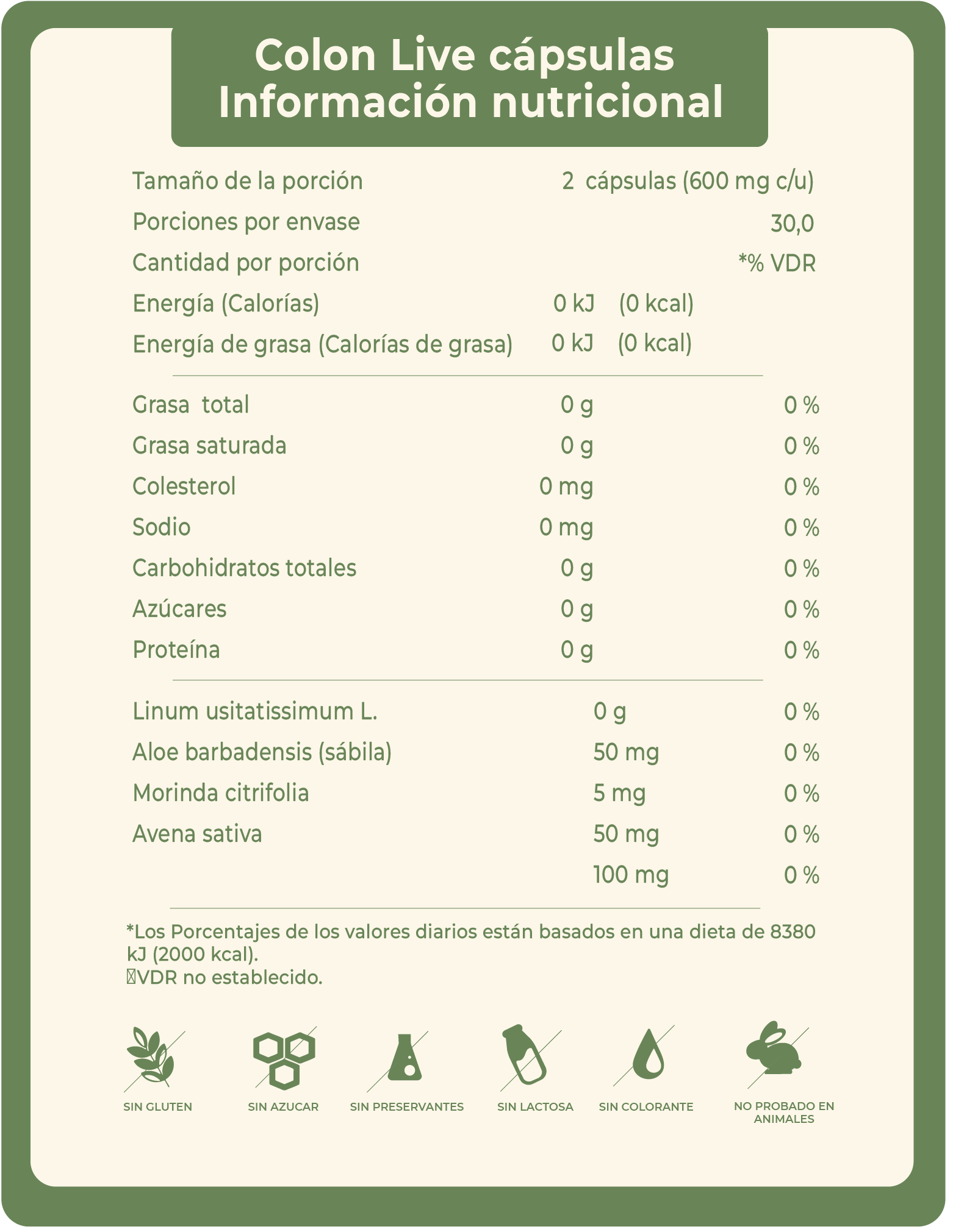 COLON LIVE CÁPSULAS
