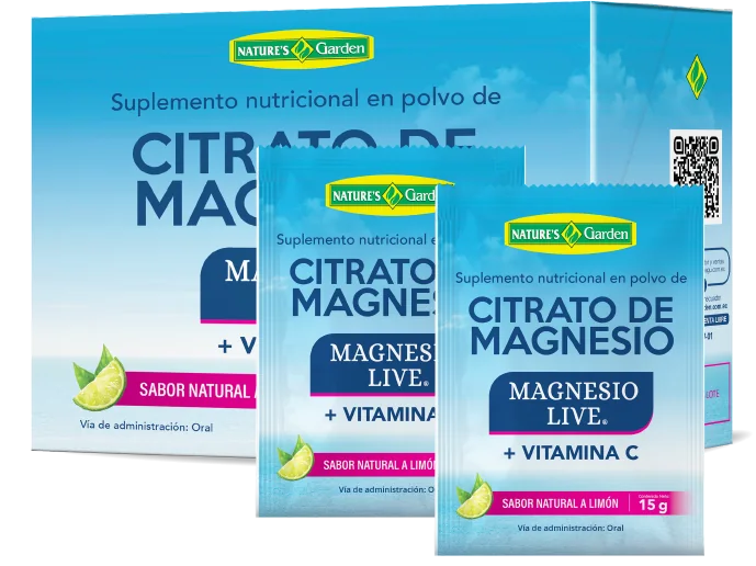 CITRATO DE  MAGNESIO + VITAMINA C