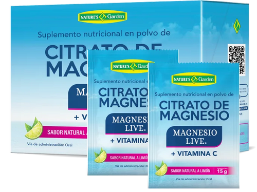 CITRATO DE  MAGNESIO + VITAMINA C