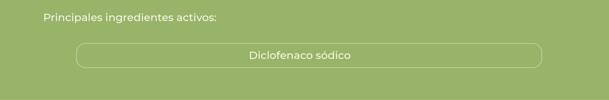Principios activos