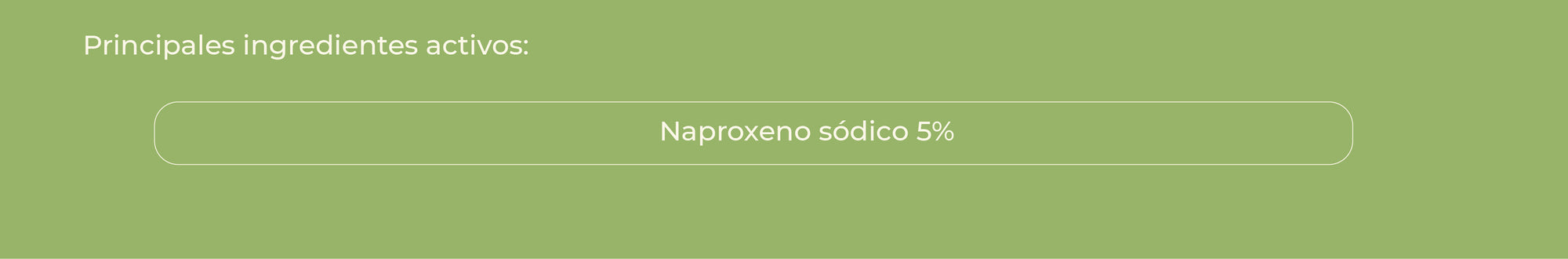 Principios activos