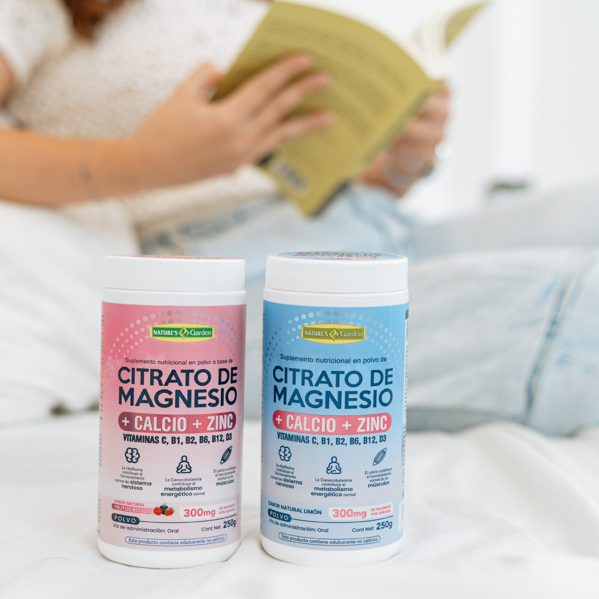 CITRATO DE MAGNESIO + CALCIO + ZINC + VITAMINAS