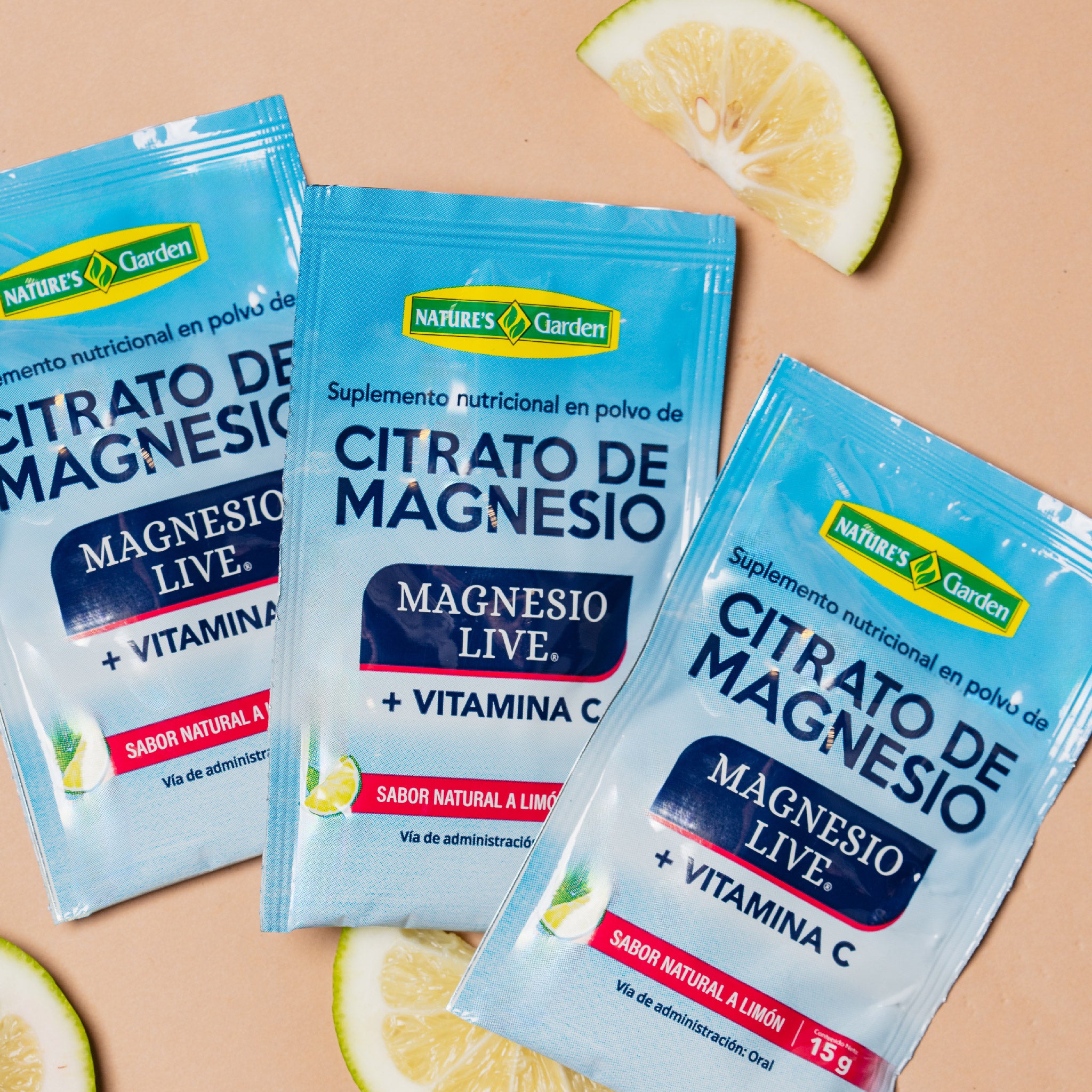 CITRATO DE  MAGNESIO + VITAMINA C