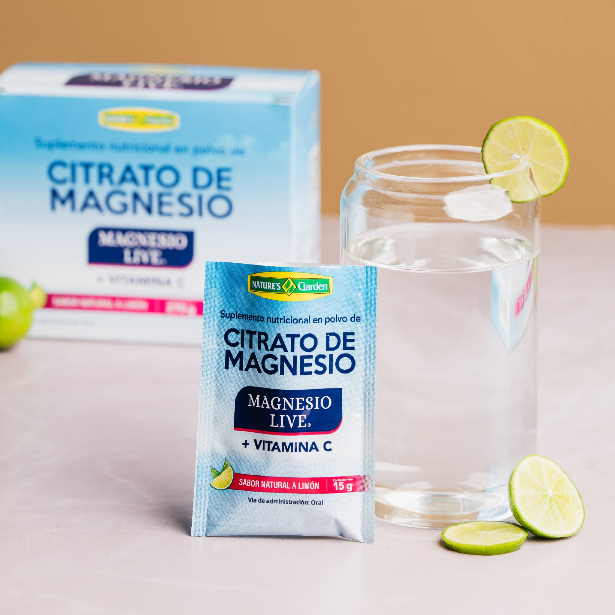CITRATO DE  MAGNESIO + VITAMINA C