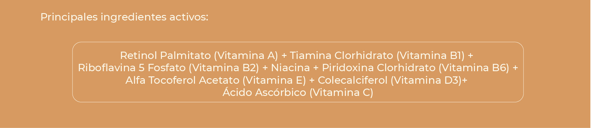 Principios activos