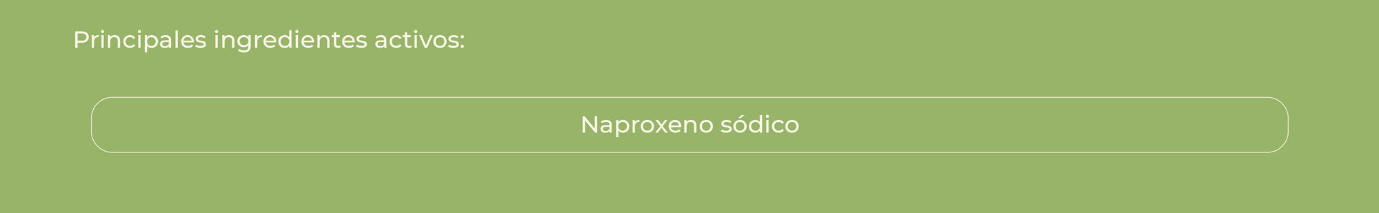 Principios activos
