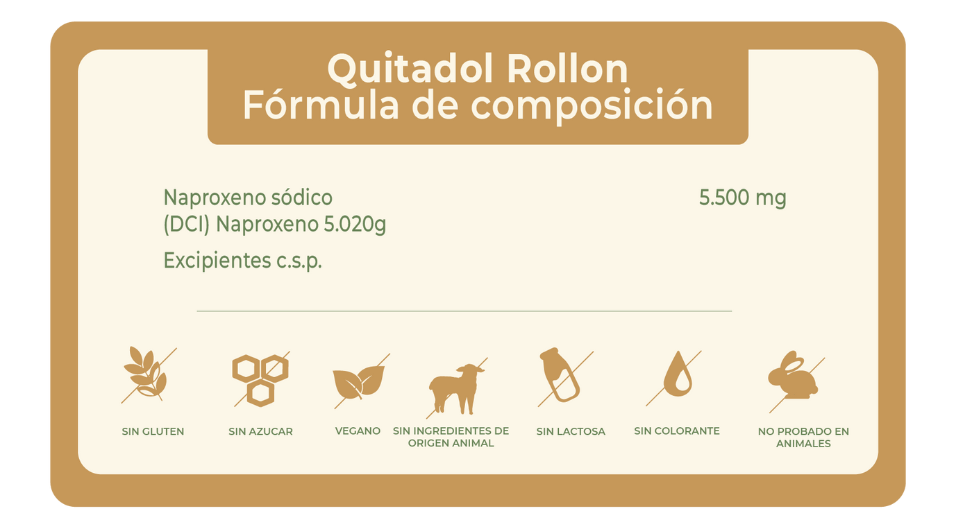 ROLL - ON QUITADOL